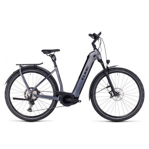 Lucky Bike Cube Kathmandu Hybrid SLT 750 Wave 2023   prizmsilver´n´grey   XS   E-Trekkingräder