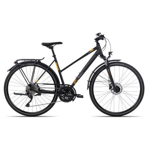 Lucky Bike 2R Manufaktur TRS30 Trapez   metal grey matt/grey/orange   51 cm   Trekkingräder