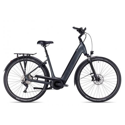 Lucky Bike Cube Supreme Sport Hybrid PRO 500 Wave 2023   grey´n´grey   M   E-Trekkingräder