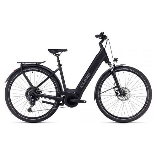 Lucky Bike Cube Touring Hybrid Pro 625 Wave 2023   black´n´metal   L   E-Trekkingräder