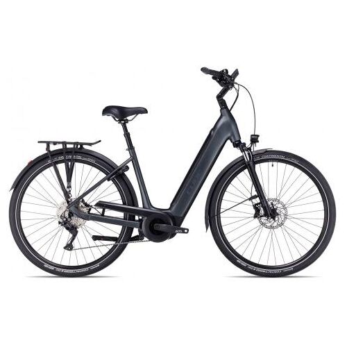 Lucky Bike Cube Supreme Sport Hybrid PRO 500 Wave 2023   grey´n´grey   L   E-Trekkingräder