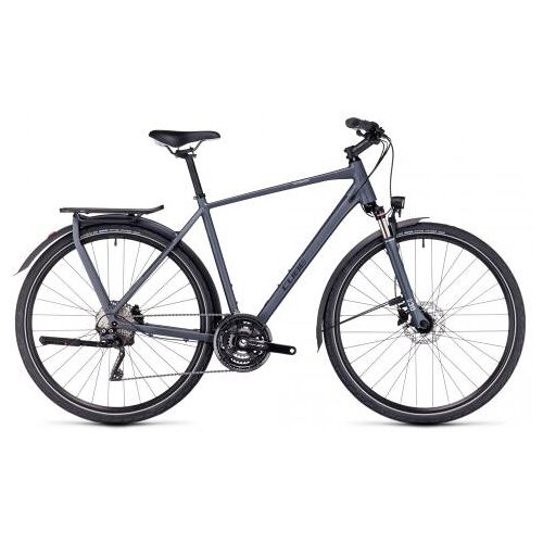 Lucky Bike Cube Kathmandu EXC 2023   darkgrey´n´grey   XL   Trekkingräder