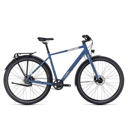 Lucky Bike Cube Travel Pro 2023   denim´n´silver   XL   Trekkingräder