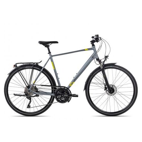 Lucky Bike 2R Manufaktur TLX30   perlized grey matt/black/lime   63 cm   Trekkingräder