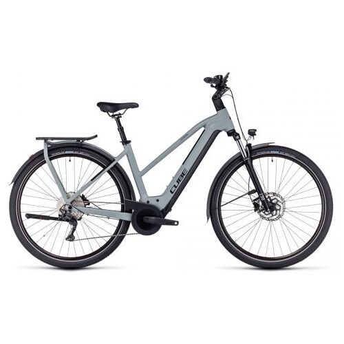 Lucky Bike Cube Kathmandu Hybrid ONE 750 Trapez 2023   swampgrey´n´black   S   E-Trekkingräder