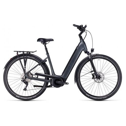 Lucky Bike Cube Supreme Sport Hybrid PRO 625 Wave 2023   grey´n´grey   L   E-Trekkingräder