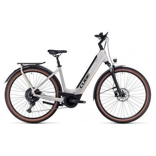 Lucky Bike Cube Touring Hybrid Pro 625 Wave 2023   pearlysilver´n´black   M   E-Trekkingräder