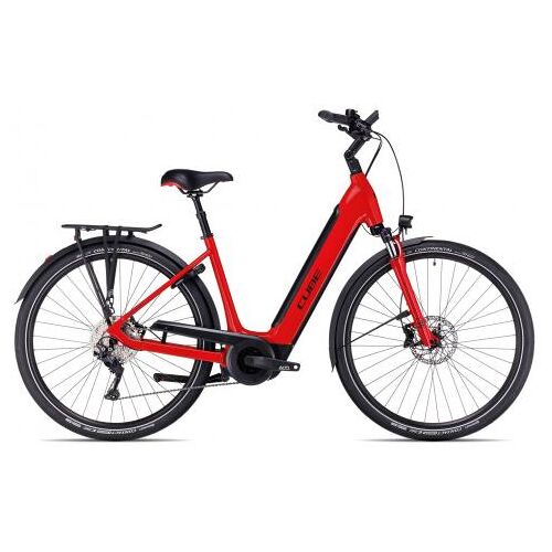 Lucky Bike Cube Supreme Sport Hybrid PRO 500 Wave 2023   red´n´black   L   E-Trekkingräder