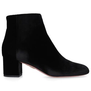 Aquazzura Classic Ankle Boots BROOKLYN velvet - Women size: 37.5