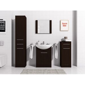 Fun Moebel Badmöbel Set 5-Tlg Wenge matt SEVILLA inkl.Waschtisch Fun Moebel Badmöbel Set 5-Tlg Wenge matt SEVILLA inkl.Waschtisch