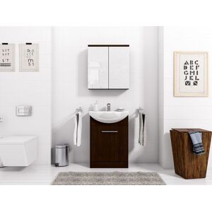 Fun Moebel Badmöbel Set 3-Tlg Wenge matt PETIT inkl.Waschtisch Fun Moebel Badmöbel Set 3-Tlg Wenge matt PETIT inkl.Waschtisch
