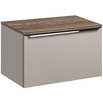 Fun Moebel Waschtischunterschrank 80cm AKAN Taupe ohne Waschtisch Fun Moebel Waschtischunterschrank 80cm AKAN Taupe ohne Waschtisch