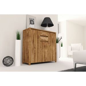 Fun Möbel Kommode Schrank MAISON Eiche massiv 115x112x45 cm Fun Möbel Kommode Schrank MAISON Eiche massiv 115x112x45 cm