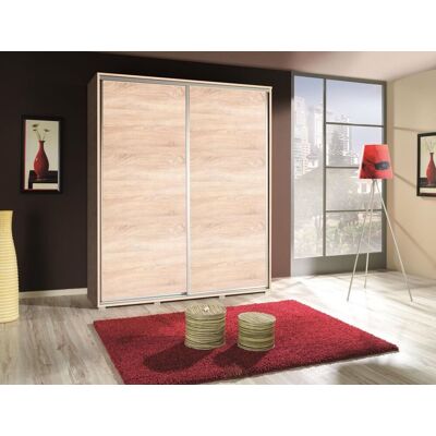 Fun Moebel Kleiderschrank GILES Schwebetürenschrank 155x215 cm Fun Moebel Kleiderschrank GILES Schwebetürenschrank 155x215 cm