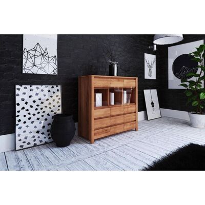 Fun Möbel Anrichte Kommode MAISON Buche massiv 115x112x45 cm Fun Möbel Anrichte Kommode MAISON Buche massiv 115x112x45 cm