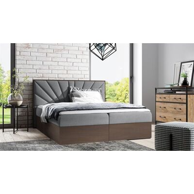 Fun Moebel - DAIMON - 160x200cm Dunkel Eiche - Boxspring bed Fun Moebel - DAIMON - 160x200cm Dunkel Eiche - Boxspring bed