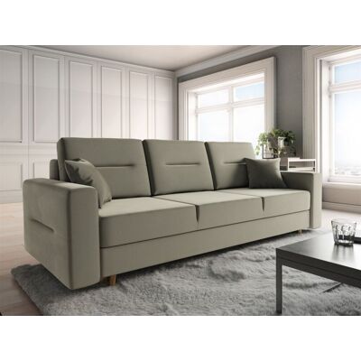 Fun Moebel - BELMIRA - Creme - 3-Sitzer - Sofa Fun Moebel - BELMIRA - Creme - 3-Sitzer - Sofa
