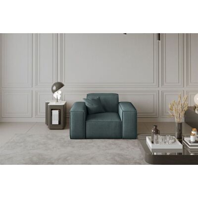 Fun Moebel Sessel Designersessel CELES in Stoff Scala Petrol Fun Moebel Sessel Designersessel CELES in Stoff Scala Petrol