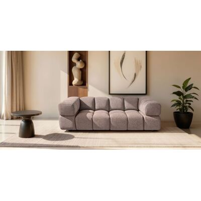 Fun Möbel Sofa Designersofa BLANCHE 3-Sitzer in Stoff Puente Aubergine Fun Möbel Sofa Designersofa BLANCHE 3-Sitzer in Stoff Puente Aubergine