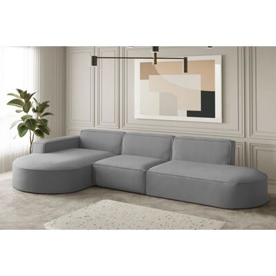 Fun Moebel - PALMA - Linke Ottomane - Opera Velvet - Sofa Fun Moebel - PALMA - Linke Ottomane - Opera Velvet - Sofa