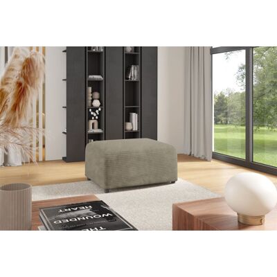 Fun Möbel Polsterhocker Designerhocker Hocker MEGAN in Stoff Poso Beige Fun Möbel Polsterhocker Designerhocker Hocker MEGAN in Stoff Poso Beige