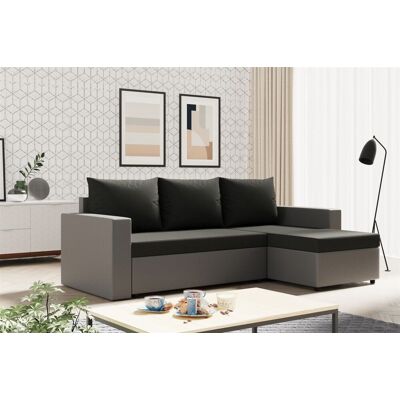 Fun Moebel Ecksofa Sofa MERLE mit Schlaffunktion in div. Farbvarianten Ottomane Rechts Fun Moebel Ecksofa Sofa MERLE mit Schlaffunktion in div. Farbvarianten Ottomane Rechts