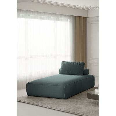 Fun Moebel - CELES - Opalgrün - Opera Velvet - Chaiselongue Fun Moebel - CELES - Opalgrün - Opera Velvet - Chaiselongue