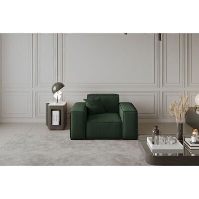 Fun Moebel Sessel Designersessel CELES in Stoff Opera Velvet Grün Fun Moebel Sessel Designersessel CELES in Stoff Opera Velvet Grün