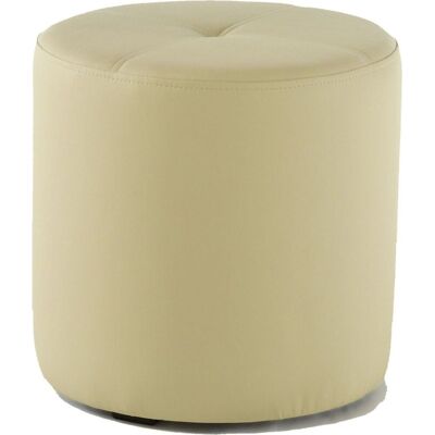 Fun Moebel Rundhocker Sitzhocker Schminkhocker Hocker Sessel Kunstleder Creme 43x43 cm Fun Moebel Rundhocker Sitzhocker Schminkhocker Hocker Sessel Kunstleder Creme 43x43 cm