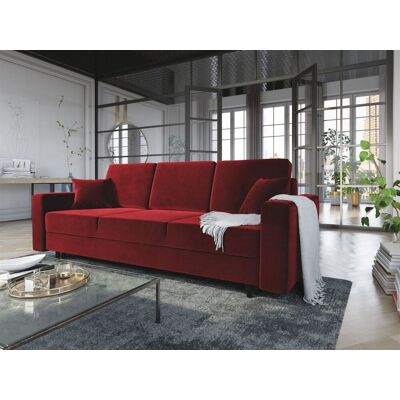 Fun Moebel - CARDE - Rot - 3-Sitzer - Sofa Fun Moebel - CARDE - Rot - 3-Sitzer - Sofa