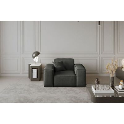 Fun Moebel Sessel Designersessel CELES in Stoff Scala Anthrazit Fun Moebel Sessel Designersessel CELES in Stoff Scala Anthrazit