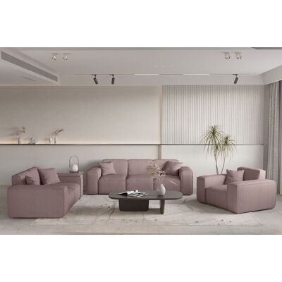 Fun Möbel Sofaset Designersofa CELES PREMIUM 3-2-1 in Stoff Scala Lavendel Fun Möbel Sofaset Designersofa CELES PREMIUM 3-2-1 in Stoff Scala Lavendel