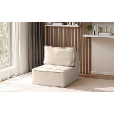 Fun Möbel Sessel Designersessel SANDE XS Stoff Alpine Beige Fun Möbel Sessel Designersessel SANDE XS Stoff Alpine Beige