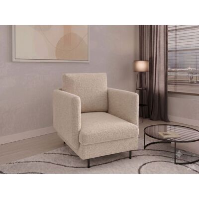 Fun Moebel Sessel Designersessel HELMER Stoff Baloo Beige Fun Moebel Sessel Designersessel HELMER Stoff Baloo Beige