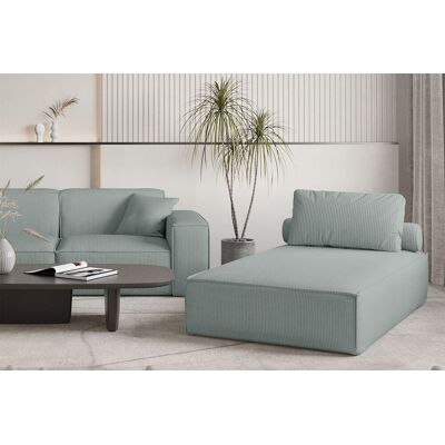 Fun Möbel Chaiselongue Sezlong Liege CELES PREMIUM in Stoff Scala Saphirblau Fun Möbel Chaiselongue Sezlong Liege CELES PREMIUM in Stoff Scala Saphirblau