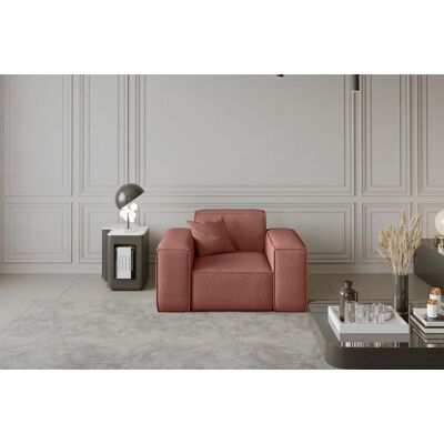 Fun Moebel Sessel Designersessel CELES in Stoff Scala Koralle Fun Moebel Sessel Designersessel CELES in Stoff Scala Koralle