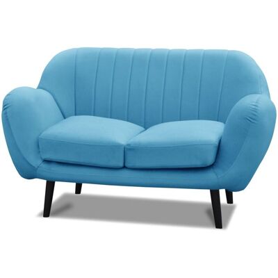 Fun Moebel Sofa Designersofa ADAMO 2-Sitzer in diversen Stoff und Farbvarianten Fun Moebel Sofa Designersofa ADAMO 2-Sitzer in diversen Stoff und Farbvarianten