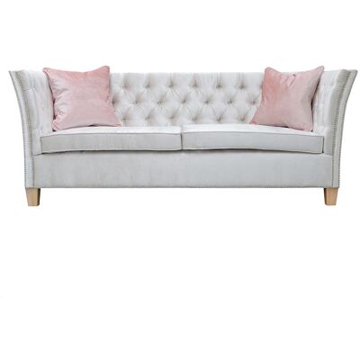 Fun Moebel Polstersofa Sofa 3-Sitzer VIRGINIA Massivholz Buche Fun Moebel Polstersofa Sofa 3-Sitzer VIRGINIA Massivholz Buche