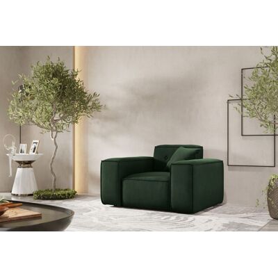 Fun Möbel Sessel Designersessel CESINA in Stoff Opera Velvet Dunkelgrün Fun Möbel Sessel Designersessel CESINA in Stoff Opera Velvet Dunkelgrün