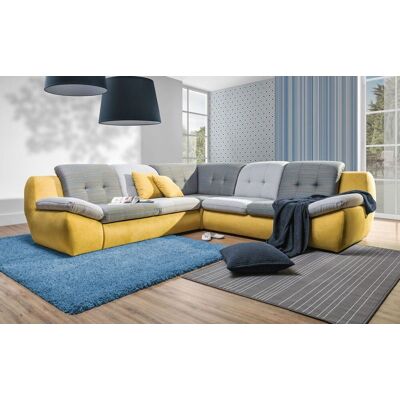 Fun Moebel - PEDRO - Gelb - Rechts-Schenkel - Sectional sofa Fun Moebel - PEDRO - Gelb - Rechts-Schenkel - Sectional sofa