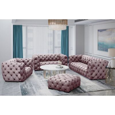 Fun Moebel - NATALIE - Rose - Riviera - Sofa set Fun Moebel - NATALIE - Rose - Riviera - Sofa set