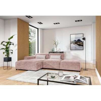 Fun Möbel Ecksofa Designersofa ROMY in Stoff Enjoy Me Rosa Ottomane Links Fun Möbel Ecksofa Designersofa ROMY in Stoff Enjoy Me Rosa Ottomane Links