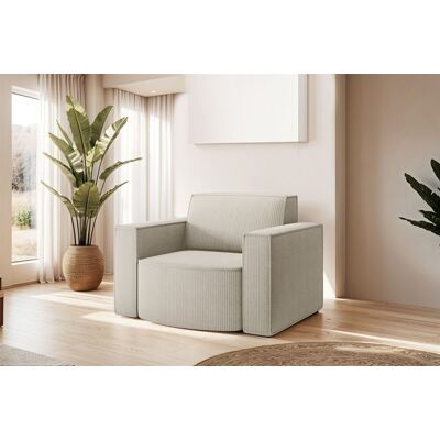 Fun Möbel Sessel Designersessel PALMA in Stoff Scala Sand Fun Möbel Sessel Designersessel PALMA in Stoff Scala Sand