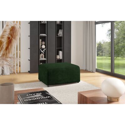 Fun Möbel Polsterhocker Designerhocker Hocker MEGAN in Stoff Poso Dunkelgrün Fun Möbel Polsterhocker Designerhocker Hocker MEGAN in Stoff Poso Dunkelgrün