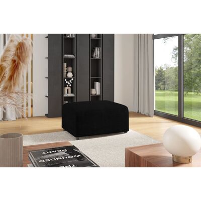 Fun Möbel Polsterhocker Designerhocker Hocker MEGAN in Stoff Poso Schwarz Fun Möbel Polsterhocker Designerhocker Hocker MEGAN in Stoff Poso Schwarz