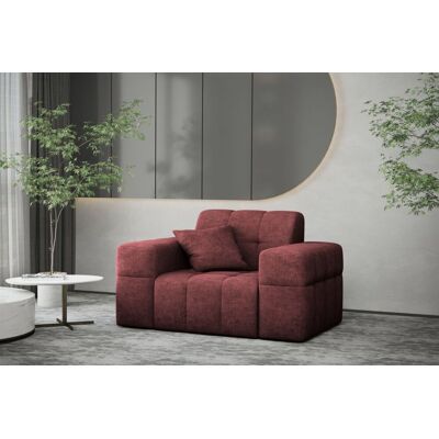Fun Möbel Sessel Designersessel NANCY in Stoff Perfekt Harmony Bordeauxrot Fun Möbel Sessel Designersessel NANCY in Stoff Perfekt Harmony Bordeauxrot