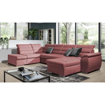 Fun Moebel - PASCARA - Altrosa - Schlaffunktion - Sofa bed Fun Moebel - PASCARA - Altrosa - Schlaffunktion - Sofa bed