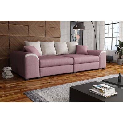 Fun Moebel - WELLS Megasofa - Altrosa-Beige - Sofa Fun Moebel - WELLS Megasofa - Altrosa-Beige - Sofa