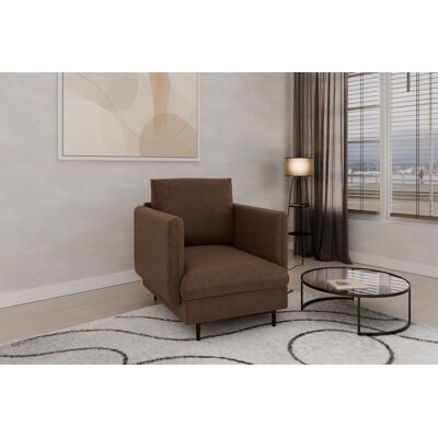 Fun Moebel Sessel Designersessel HELMER Stoff Vibe Braun Fun Moebel Sessel Designersessel HELMER Stoff Vibe Braun