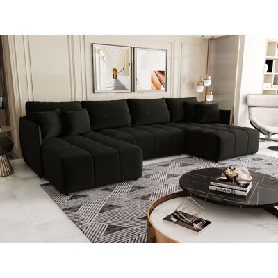 Fun Möbel Wohnlandschaft Schlafsofa Sofa TREVISO Stoff Monolith Dunkelgrau Fun Möbel Wohnlandschaft Schlafsofa Sofa TREVISO Stoff Monolith Dunkelgrau